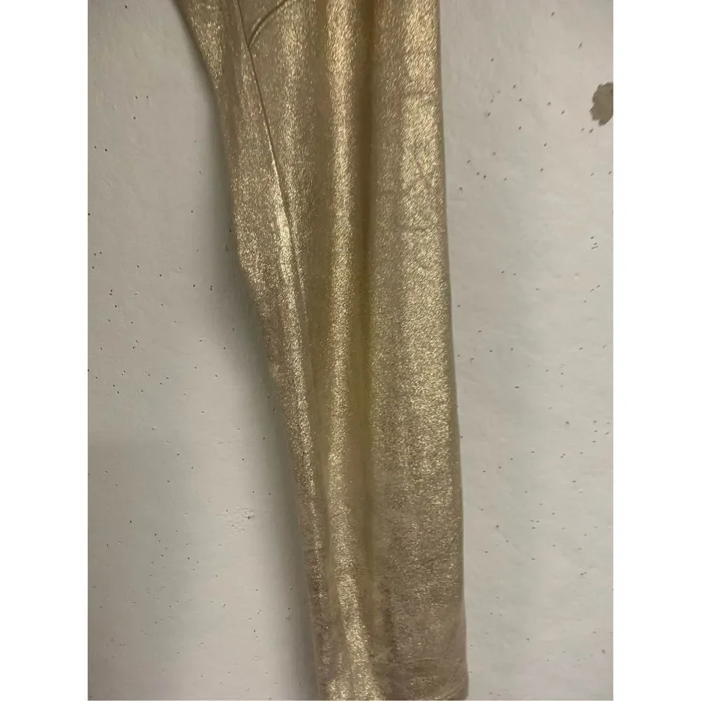 Free People Metallic Leggings